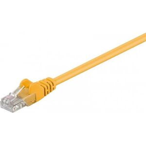 Goobay Goobay 68351 CAT 5e patch cable, U/UTP, yellow, 15 m