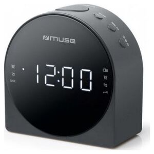 Radiobudzik Muse Muse Dual Alarm Clock radio PLL M-185CR AUX in,