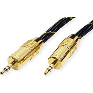 Kabel Roline Jack 3.5mm - Jack 3.5mm 10m złoty (11.09.4289)