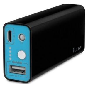 Powerbank iLuv MyPower 5200mAh Czarno-niebieski