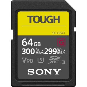 Karta Sony SF-G Tough SDHC 64 GB Class 10 UHS-II/U3 V90 (SF64TG)