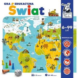 Edgard Kapitan Nauka. Gra edukacyjna. Świat