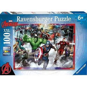 Ravensburger Puzzle 100 Avengers Zgromadzenie XXL