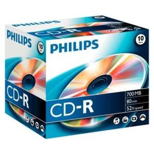 Philips CD-R 700 MB 52x 10 sztuk (CR7D5NJ10/00)