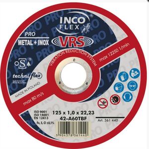 Techniflex TARCZA WYPUKŁA T27 230*1.9*22 A36TBF-VRS