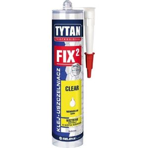 Tytan KLEJ MONTAŻOWY FIX2 CLEAR 290ML BEZBARWNY