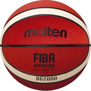 Molten Brązowa piłka do koszykówki Molten B5G2000 rozmiar 5 uniwersalny