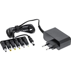 InLine Uniwersalny zasilacz do laptopa - InLine 12V / 24W z 6 wymiennymi wtyczkami
