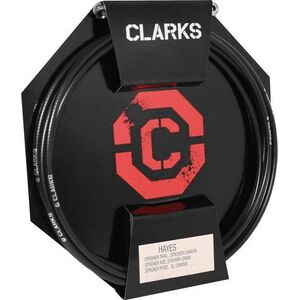 Clarks Przewód hamulca hydraulicznego CLARK'S HAYES (Stroker Trail, Ace, Gram, Camino, Prime) z końcówkami przód tył 3000mm czarny
