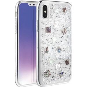 Uniq UNIQ etui Lumence Clear iPhone Xs Max srebrny/Perivvinkle silver