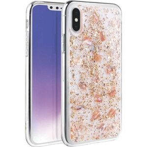 Uniq UNIQ etui Lumence Clear iPhone Xs Max różowo-złoty/Rosedale rose gold