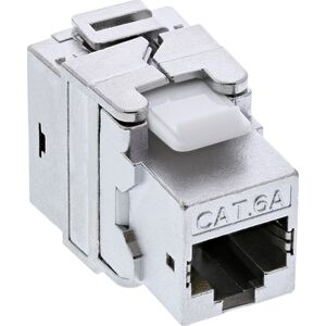 InLine InLine Moduł zatrzaskowy Premium RJ45 Keystone Jack 6a, z osłoną przeciwpyłową