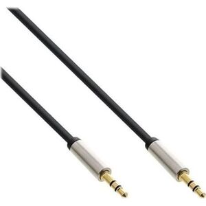 Kabel InLine Jack 3.5mm - Jack 3.5mm 1m czarny (99211I)