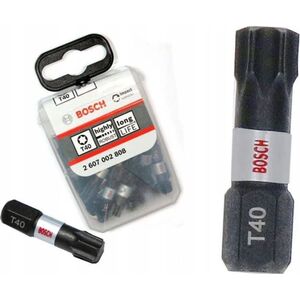 Bosch bit 1/4- T40- 25mm Torx Impact 25 sztuk (2607002808)