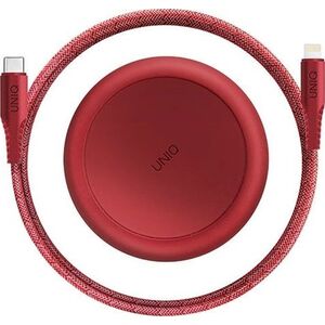 Kabel USB Uniq Lightning - USB-C 1.2 m Czerwony (UNIQ130RED)