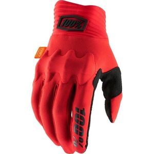 100% Rękawiczki 100% COGNITO Glove red black roz. M (długość dłoni 187-193 mm) (NEW)