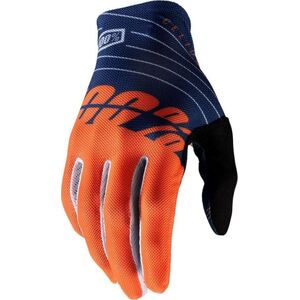 100% Rękawiczki 100% CELIUM Glove navy orange roz. S (długość dłoni 181-187 mm) (NEW)