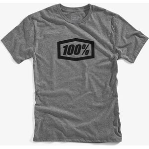 100% Koszulka męska Essential gunmetal heather r. XL