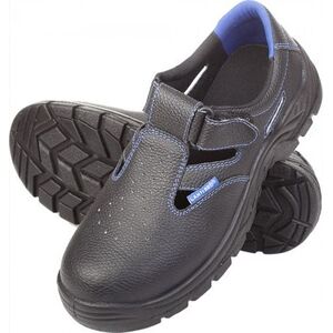 Lahti Pro sandały skórzane czarno-niebieskie "47" (L3060947)