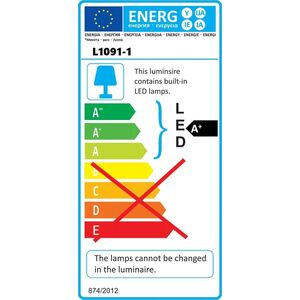Naświetlacz Dedra Lampa naścienna SLIM 10W z czujnikiem ruchu SMD LED, IP44