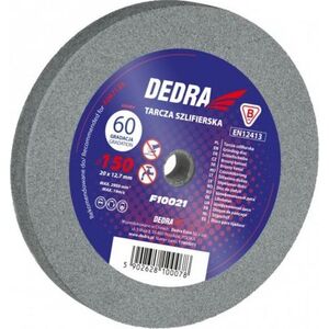 Dedra tarcza szlifierska 150x20x12.7mm, gradacja 60 (F10021)