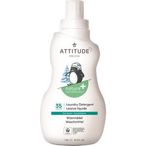 Attitude Płyn do prania ubranek dziecięcych, Gruszkowy Nektar (Pear Nectar) 35 prań, 1050 ml