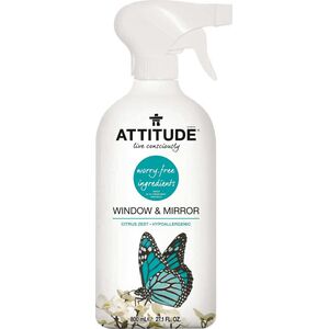Attitude Attitude, płyn do mycia okien, szkła i lustra, 800 ml (ATT02803)