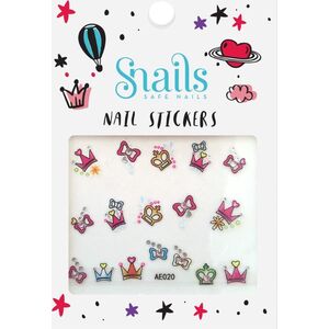 Snails Naklejki na paznokcie Perfect Princess dla dziewczynek