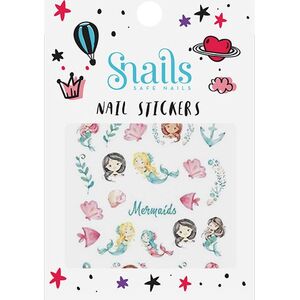 Snails Naklejki na paznokcie Mermaids