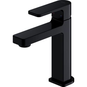 Bateria umywalkowa Omnires Baretti stojąca czarny mat (BA7810BL)
