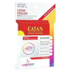 Rebel Gamegenic: Matte Catan-Sized Sleeves 56x82mm