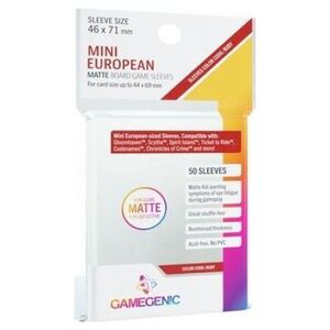 Rebel Gamegenic: Matte Mini European-Sized Sleeves 46x71
