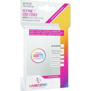 Rebel Gamegenic: Matte Scythe/Lost Cities Sleeves 72x112