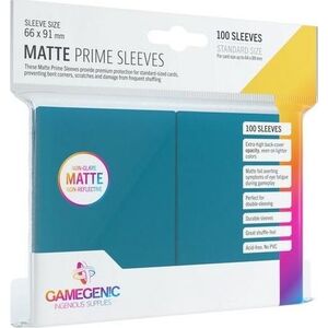Rebel Gamegenic: Matte Prime CCG Sleeves 66x91mm Blue