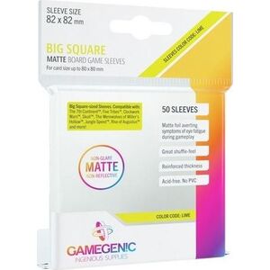 Rebel Gamegenic: Matte Big Square-Sized Sleeves 82x82mm