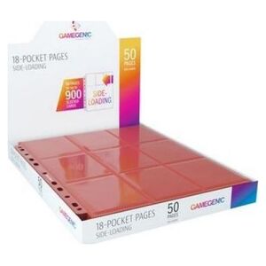 Rebel Gamegenic:18-Pocket Pages Sideloading-Red(50szt)