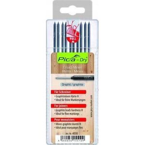 PICA PICA WKŁADY WYMIENNE GRAFITOWE DO OŁÓWKA 3030 / DO KAMIENIA 10szt. PICA4050SB