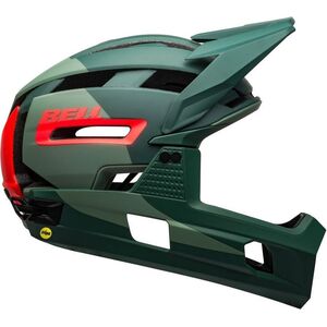 Bell Kask full face SUPER AIR R MIPS SPHERICAL matte gloss green infrared r. L 58–62 cm (308753)