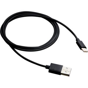 Kabel USB Canyon USB-A - USB-C 1 m Czarny (CNE-USBC1B)