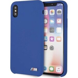 BMW Etui hardcase BMW BMHCPXMSILNA iPhone X /Xs niebieski/navy Silicone M Collection