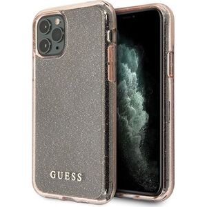 Guess Guess GUHCN65PCGLPI iPhone 11 Pro Max różowy/pink hard case Glitter