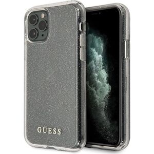 Guess Guess GUHCN58PCGLSI iPhone 11 Pro srebrny/silver hard case Glitter