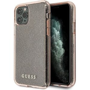 Guess Guess GUHCN58PCGLPI iPhone 11 Pro różowy/pink hard case Glitter