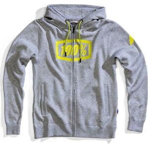 100% Bluza męska Syndicate Hooded Zip Sweatshirt Grey Heather r. XL
