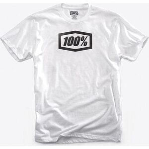 100% T-shirt 100% ESSENTIAL krótki rękaw White roz. M (NEW)