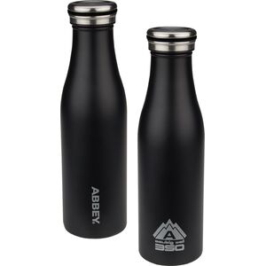 Abbey Butelka termiczna Victoria 450ml czarna