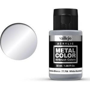 Vallejo Metal Color 77706 White Aluminum Vallejo uniwersalny