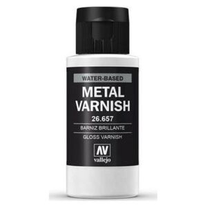 Vallejo Metal Color 26.657 Gloss Metal Varnish Vallejo uniwersalny