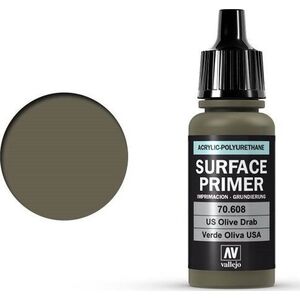 Vallejo Vallejo Surface Primer / Podkład Akrylowy USA Olive Drab 17 ml. uniwersalny