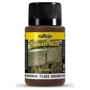 Vallejo Splash Mud Brown efekt Błota Vallejo uniwersalny